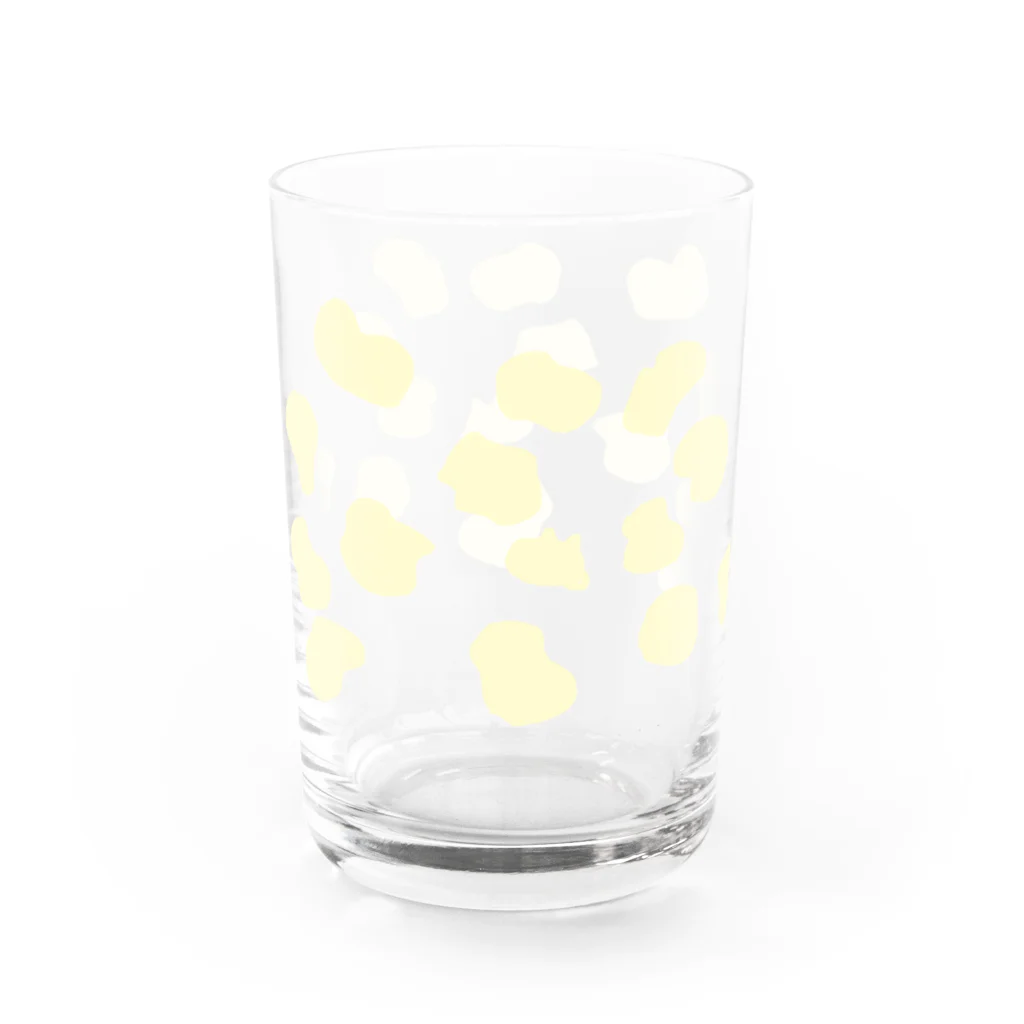 はちおうじ　にっきの牛乳を注ぐとウシになるやつ(バナナウユ)  Water Glass :left