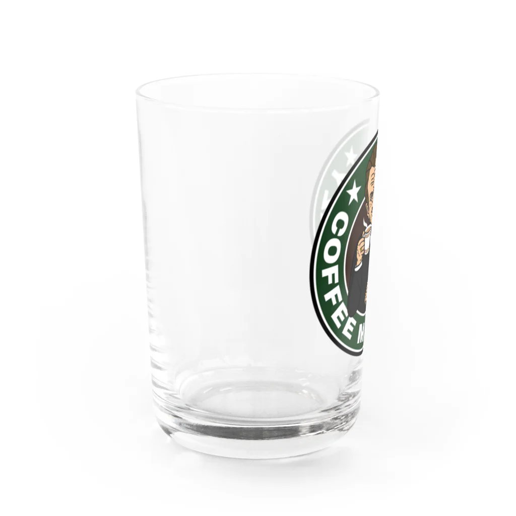 AMAZING LANDのコーヒーミルククレイジー Water Glass :left