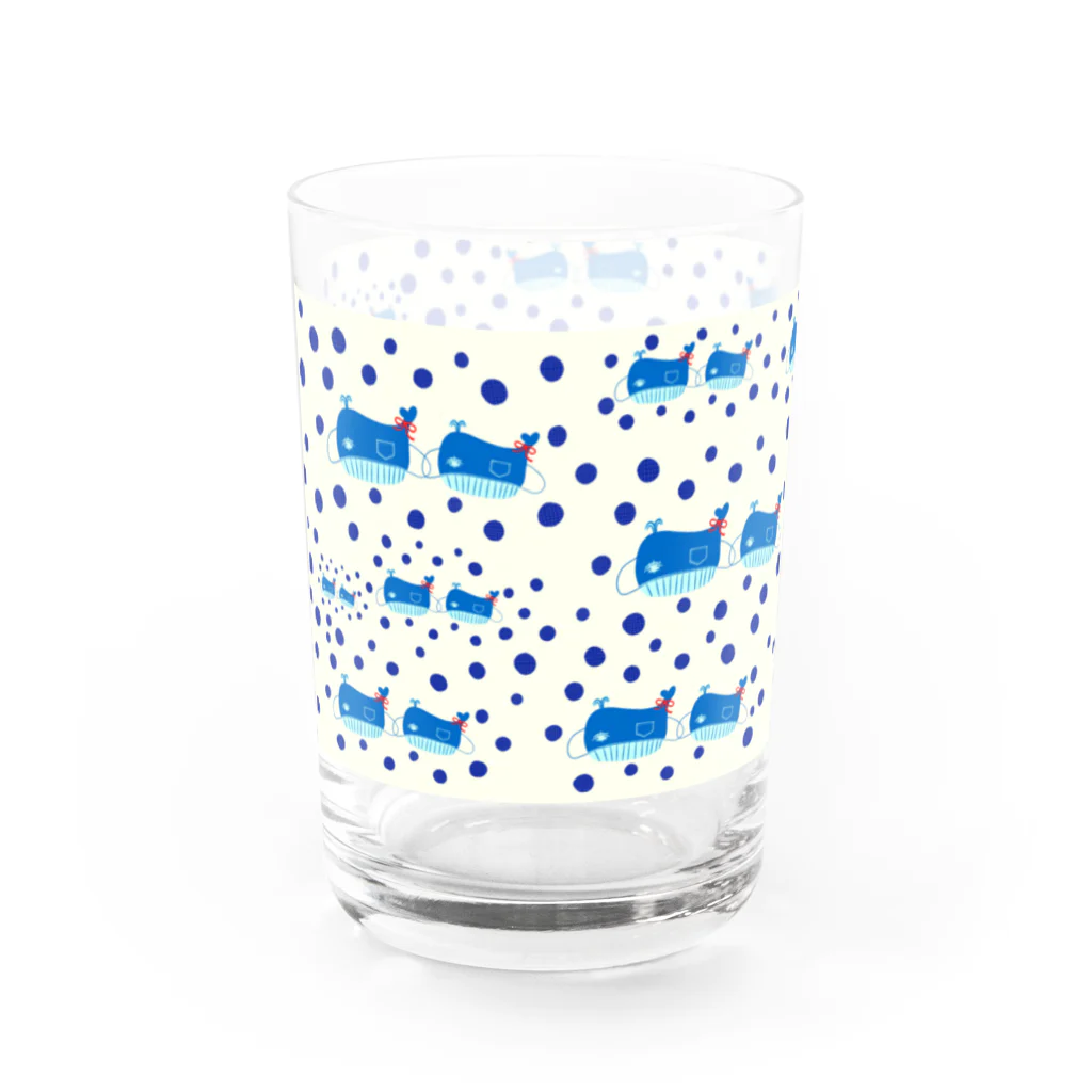 かれ〜なる絵制作所ちーもんず Some Peace~★のロックロールウニコンデオヨイデク★ Water Glass :left