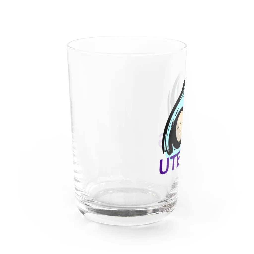 あ　　ほのニン朕 Water Glass :left