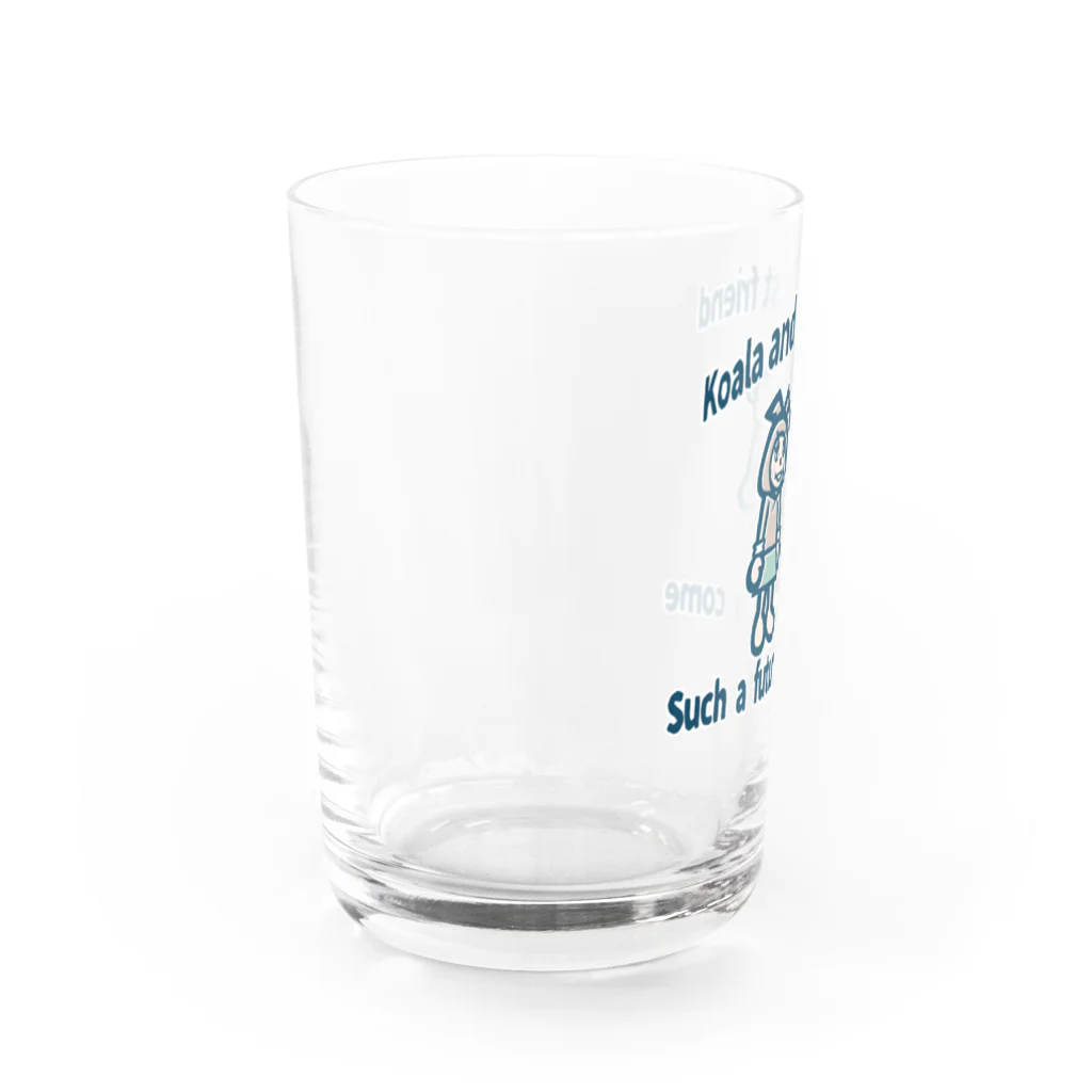 pipippuのコアラと親友 Water Glass :left