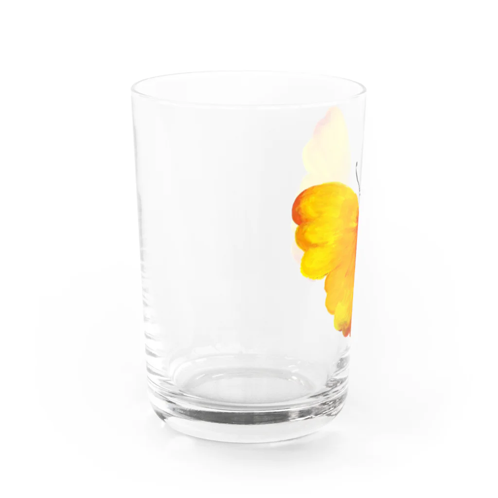 osakiayanoの蝶 Water Glass :left