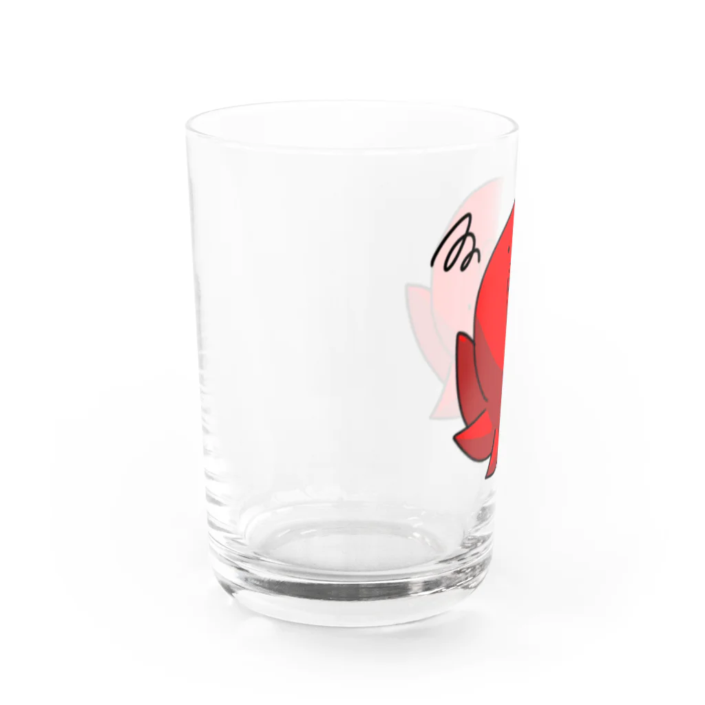 たこのたこさん Water Glass :left