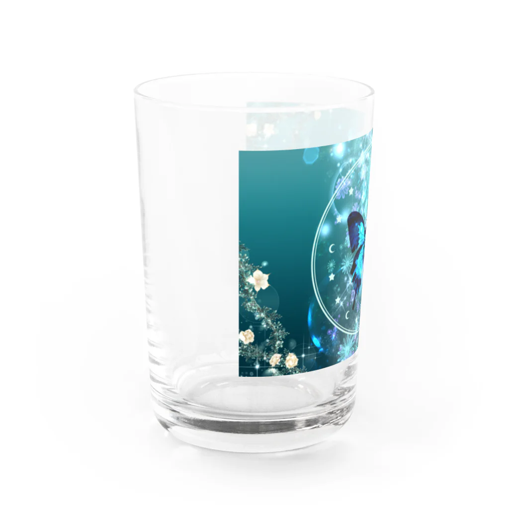 榛名🦋灯頼のDeramy jade blue Water Glass :left