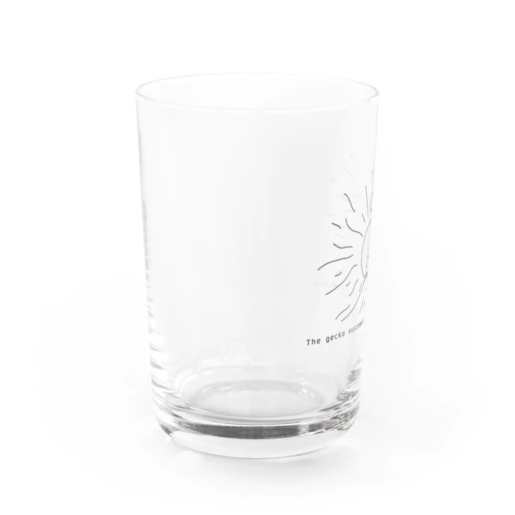 TKP Marketの登頂ヤモリちゃん Water Glass :left