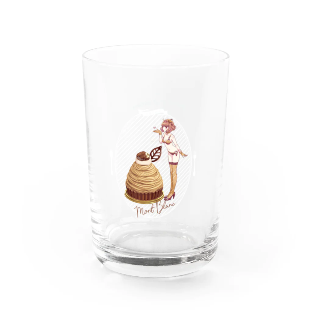 ERIMO–WORKSのSweets Lingerie Glass "Mont Blanc" Water Glass :left