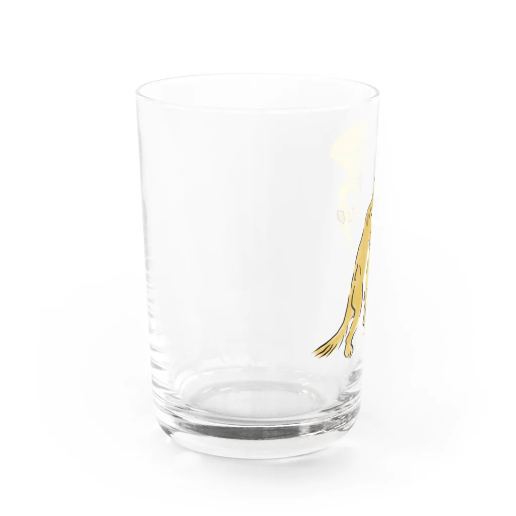 めぇめぇ羊のユーフォニアムと狐 Water Glass :left