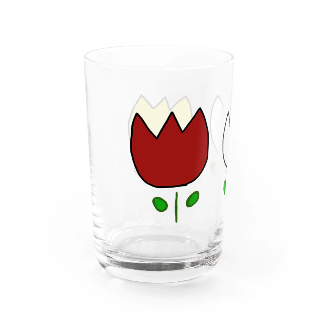 にのにのさいたちゅーりっぷ Water Glass :left