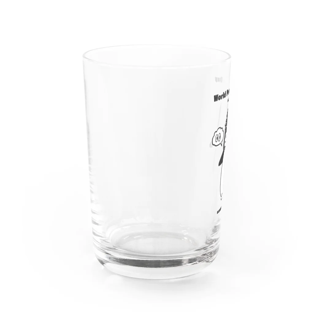 MUSUMEKAWAIIの0425「World Penguin Day」 Water Glass :left