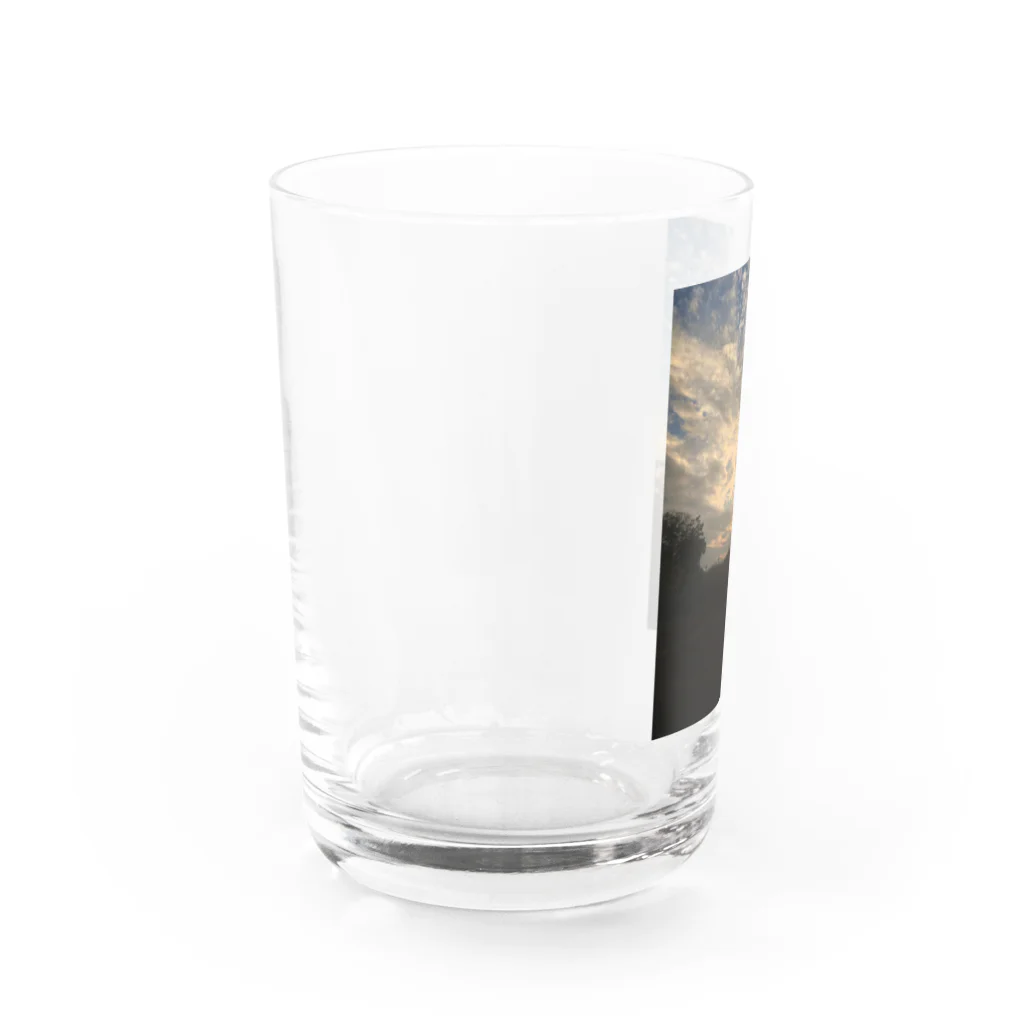 ふかみどりのお家のきぼうのひかり Water Glass :left