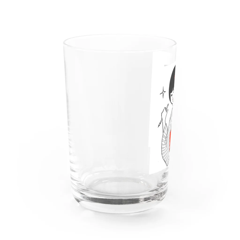 荒木ちえオリジナルグッズのペン Water Glass :left