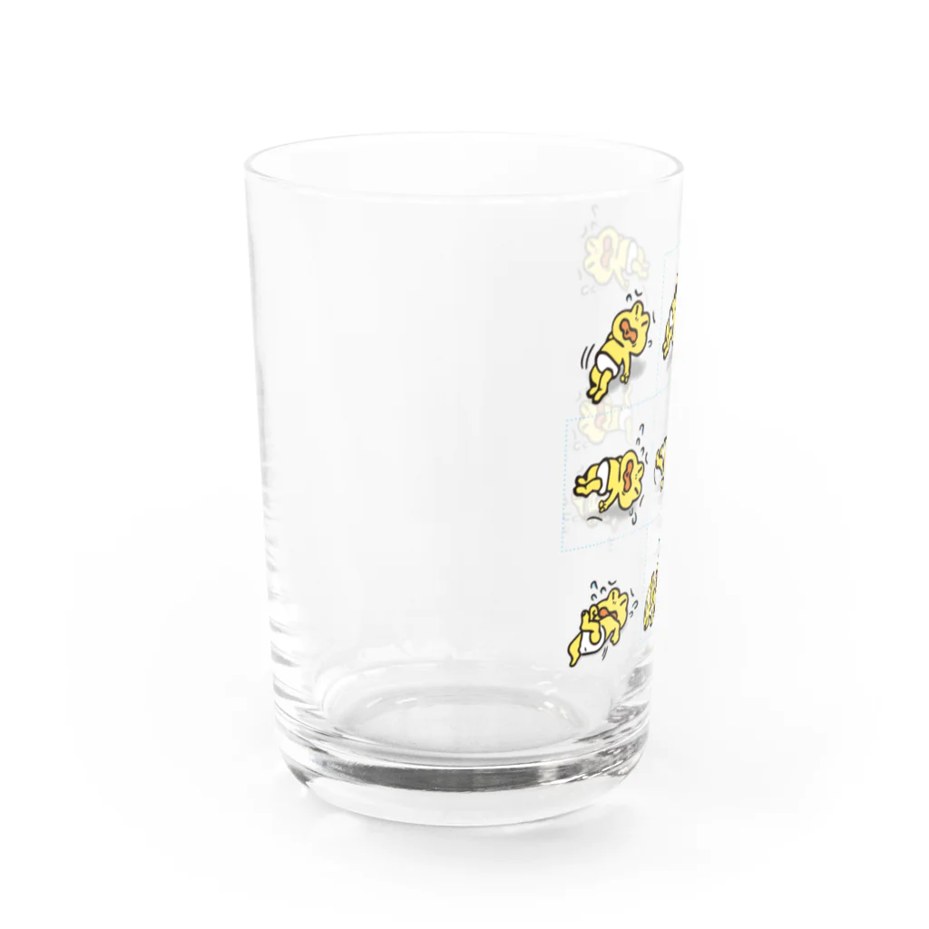 けろすてぃんのえびぞりイヤイヤまん3号 Water Glass :left