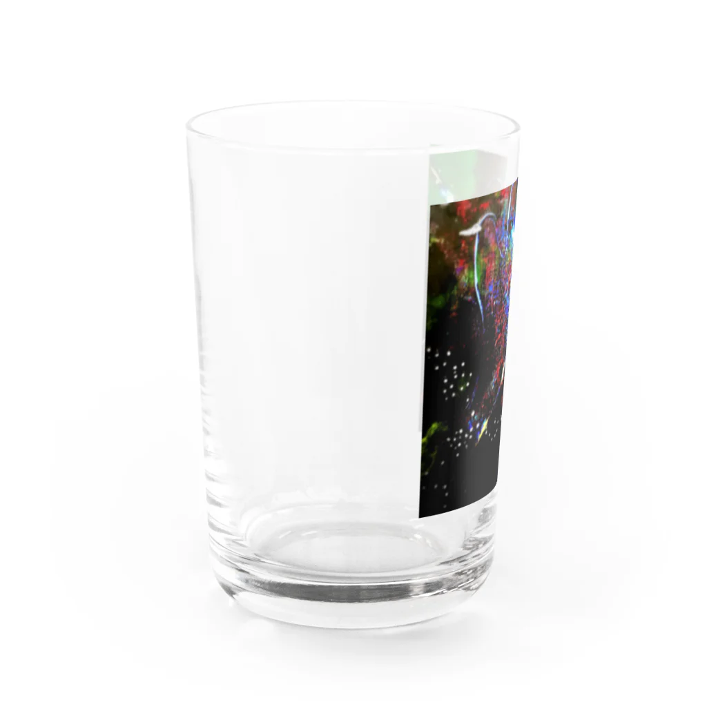 蛍烏賊屋の始まり Water Glass :left