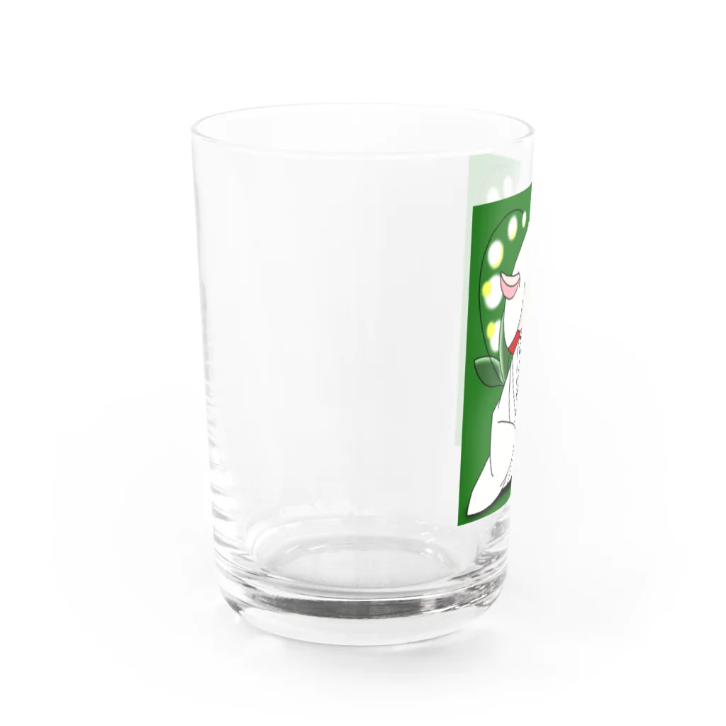 こつめちゃんのおみせの鈴蘭とウサギ Water Glass :left