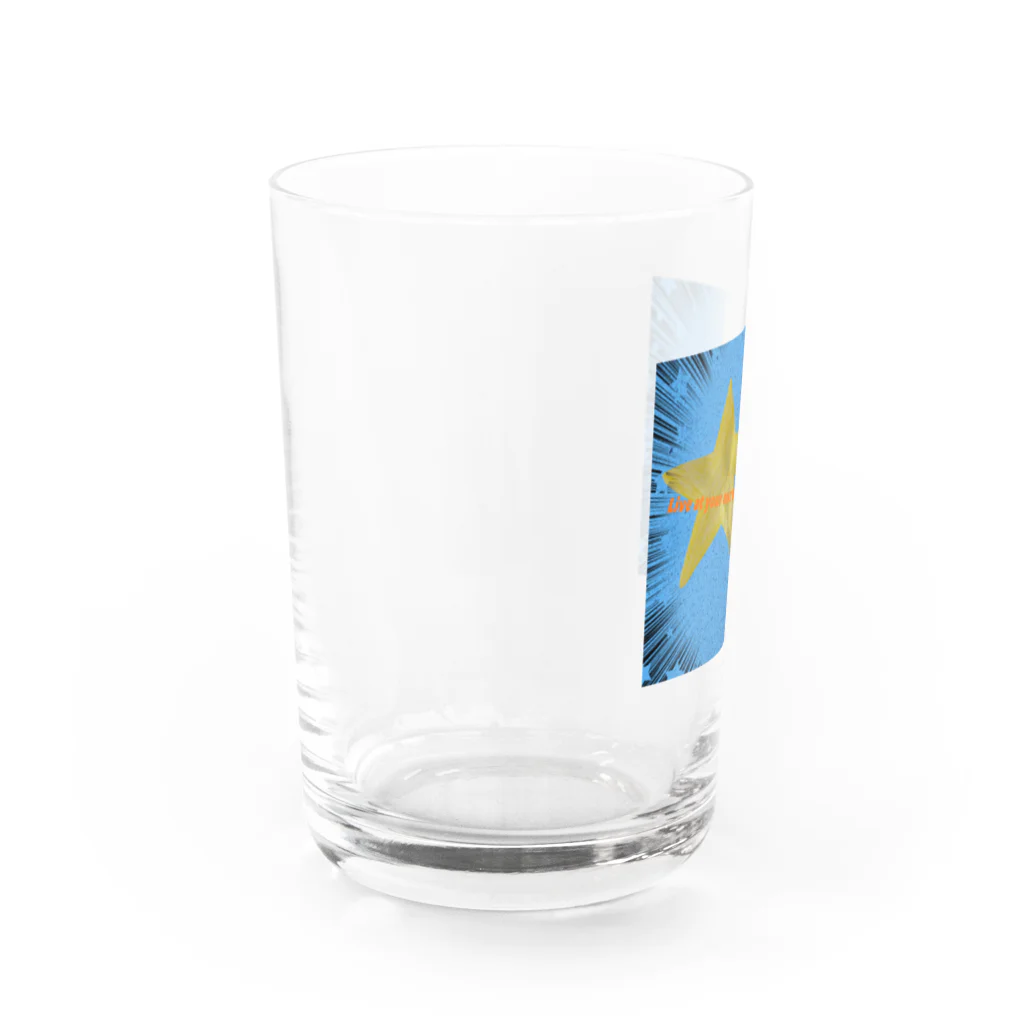 ナマケモノのナマケモノでいいんだよ Water Glass :left