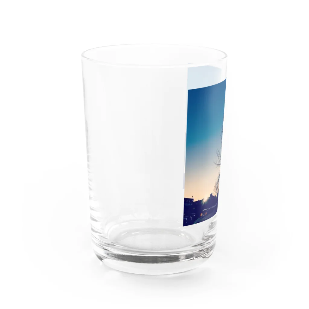 しもむらのTwilight Water Glass :left