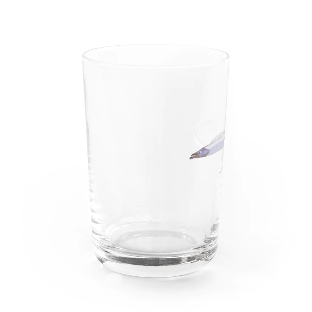 hennaoのやっぱり太刀魚が好き Water Glass :left