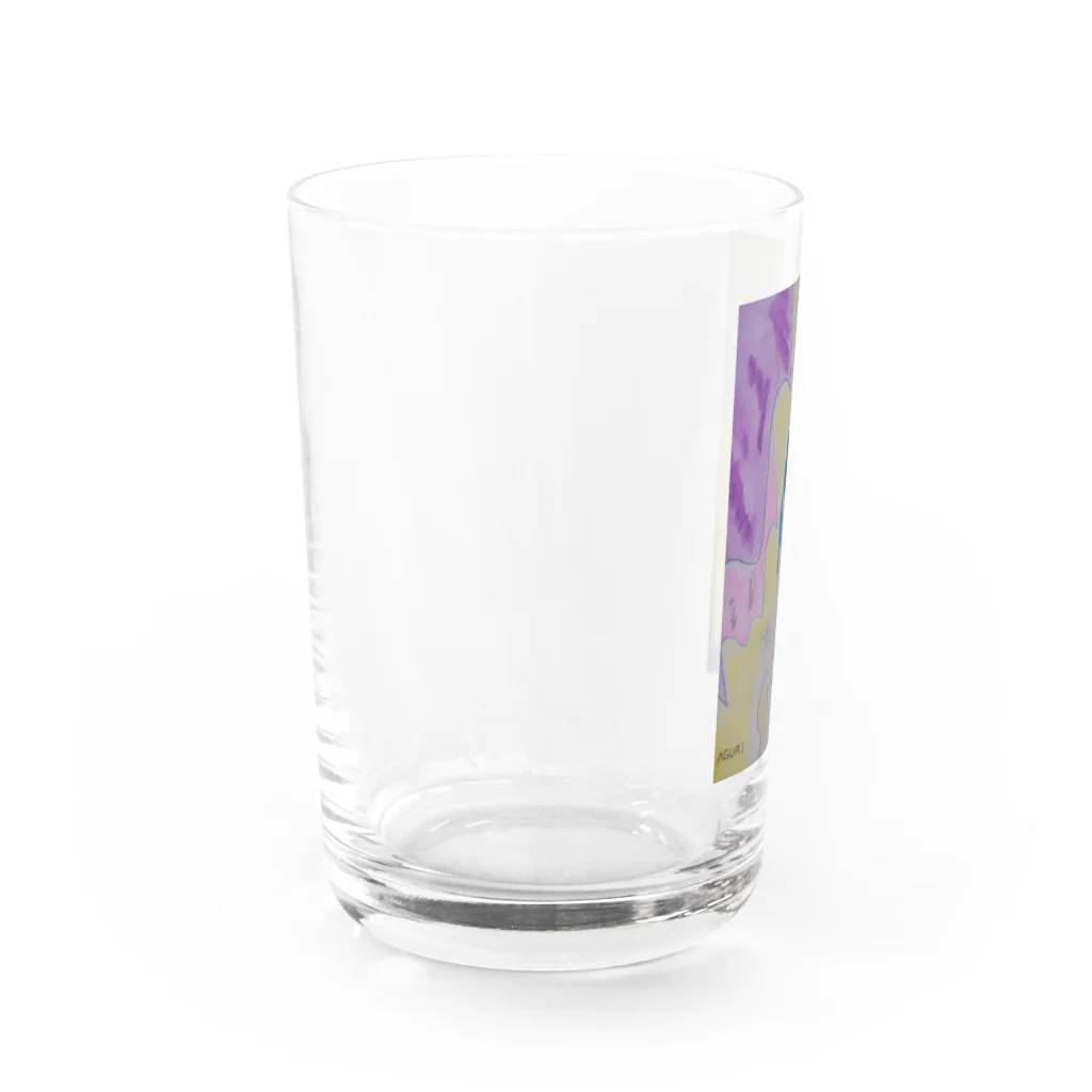 西古蓮屋の８円通りの泡姫　グラス Water Glass :left