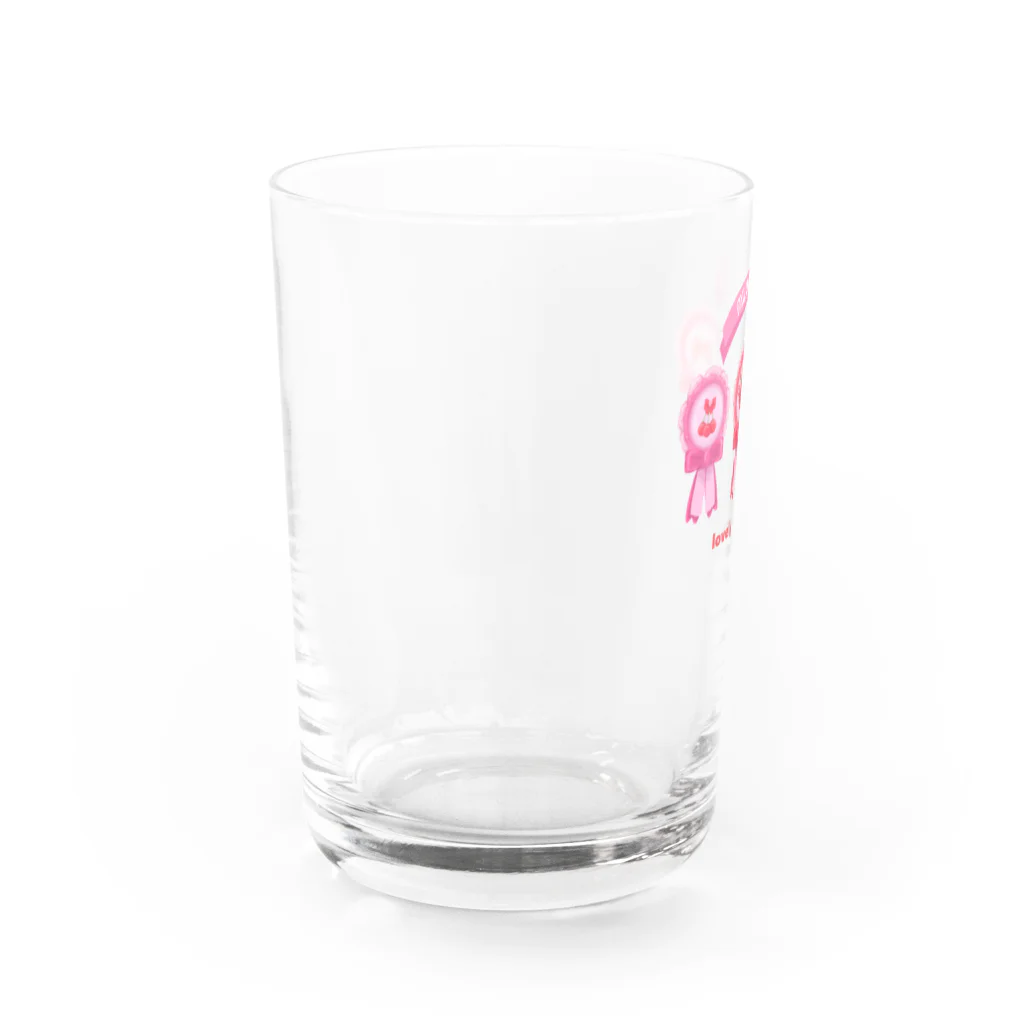 milk❤︎candyのlovely rosetta Water Glass :left