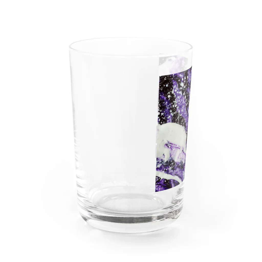 Alone catの高貴な人々 Water Glass :left