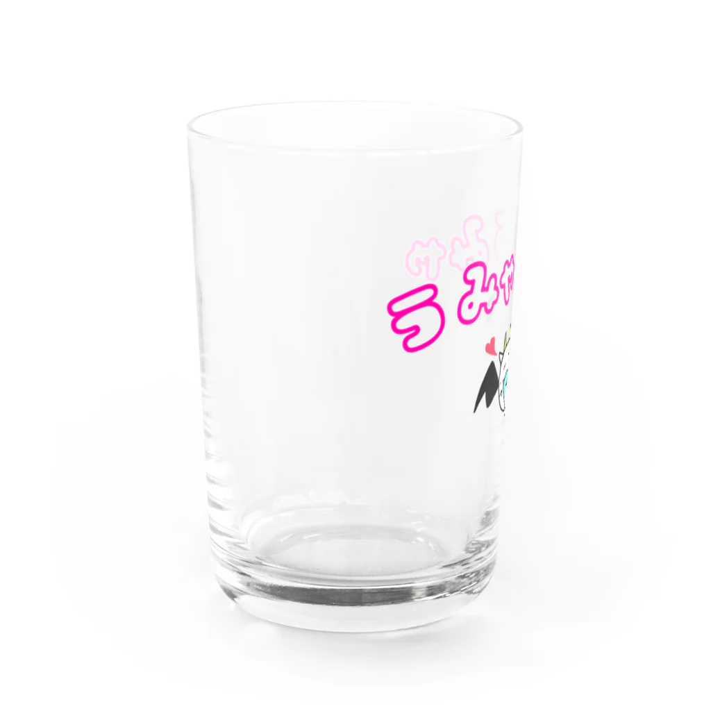 【公式】あくまねこのうみゃうみゃあくまねこ Water Glass :left