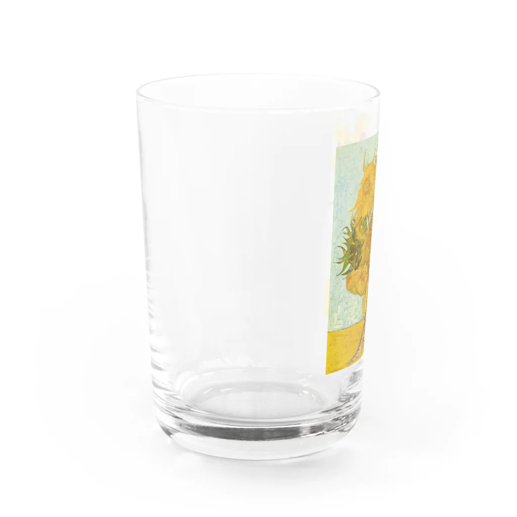 HermannStrasseのゴッホとレオパードゲッコー Water Glass :left