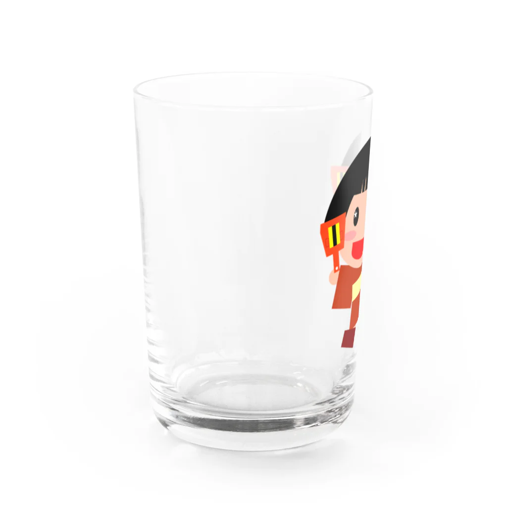 ☆こぺりん本舗☆のよさこいナル子 Water Glass :left