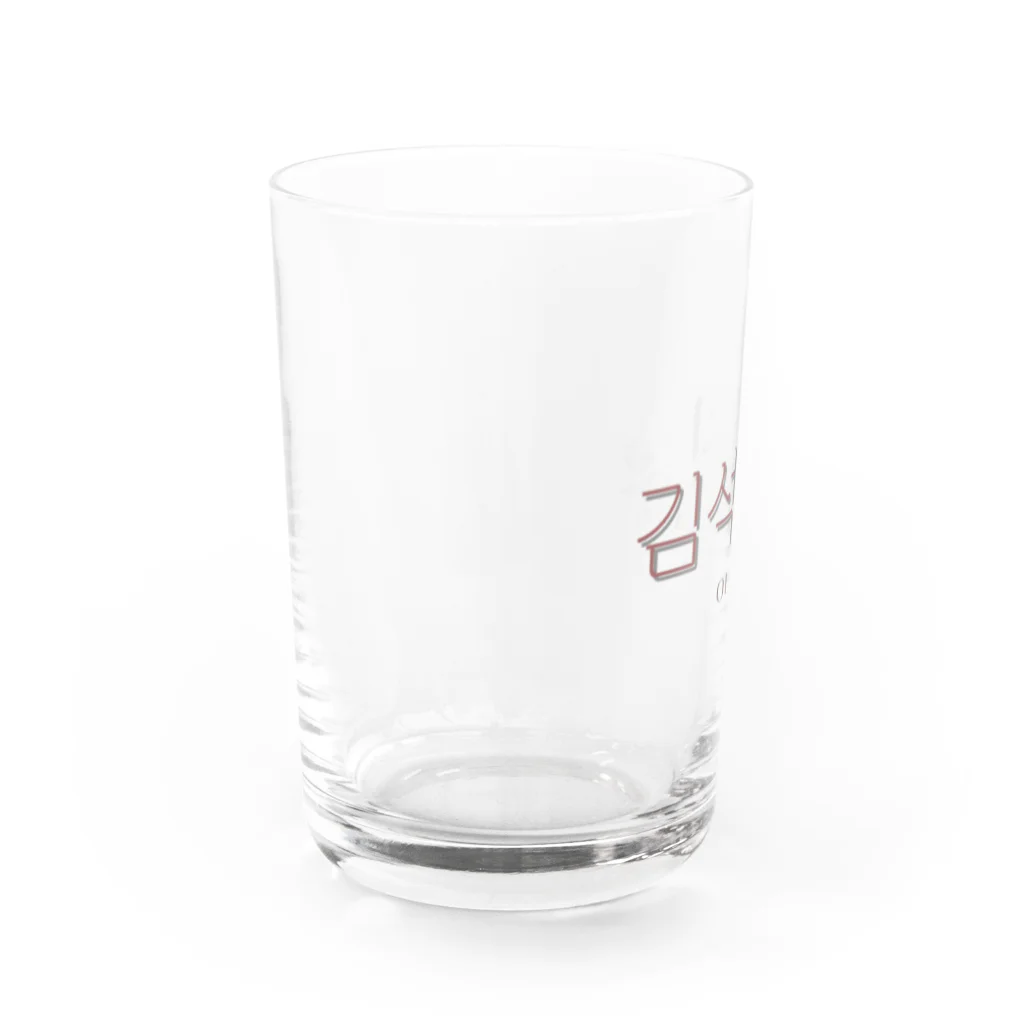 OHARUNAꕤ*.ﾟのBTS 김석진（キム・ソクジン） コップ Water Glass :left