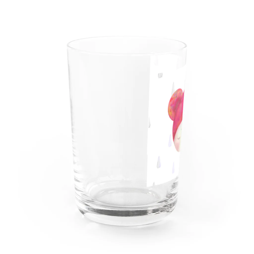 トラノコのなみだあめ Water Glass :left