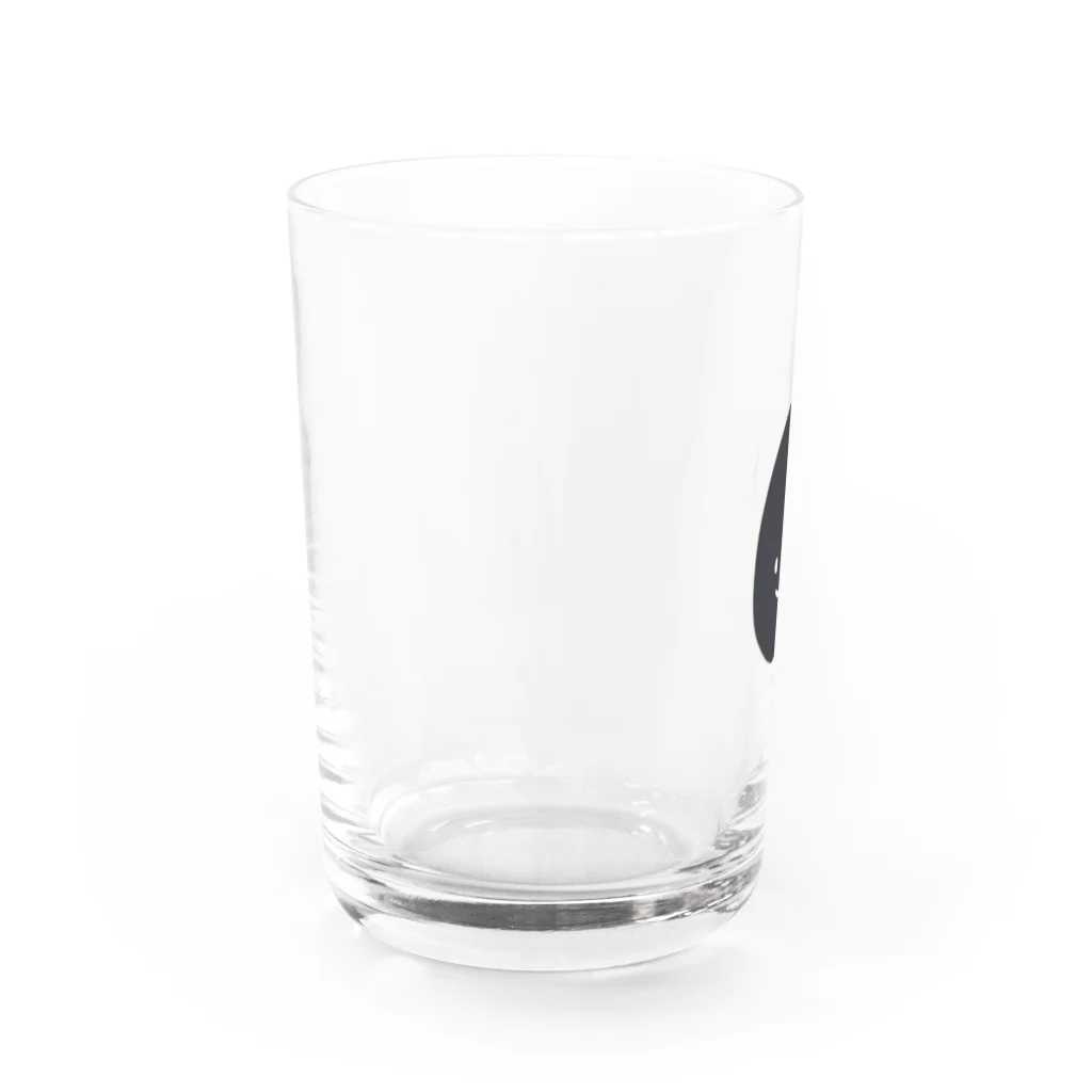 くろごま.comの黒ごまくん Water Glass :left