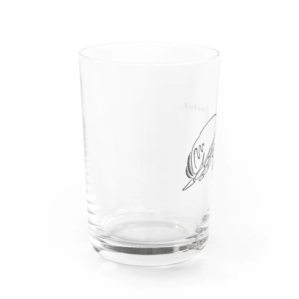 手塚リリーのオカヤドカリ Water Glass :left