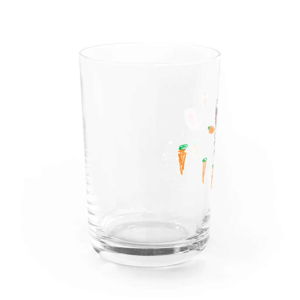 おもしろストアのusagi_san Water Glass :left