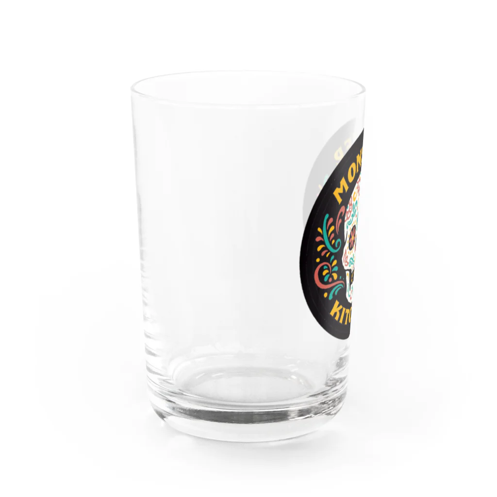 モンスターキッチンのモンスターキッチンシュガースカル Water Glass :left