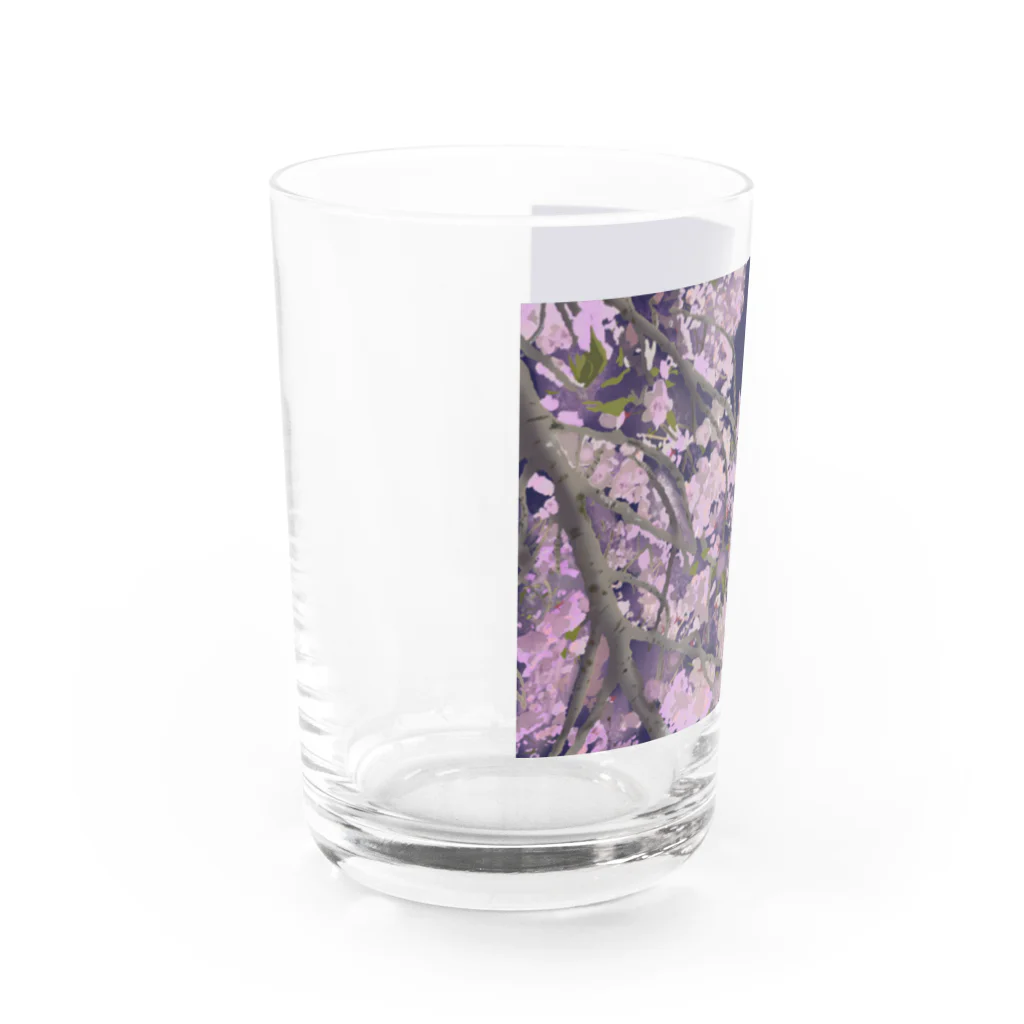 naisouyaの夜桜 Water Glass :left