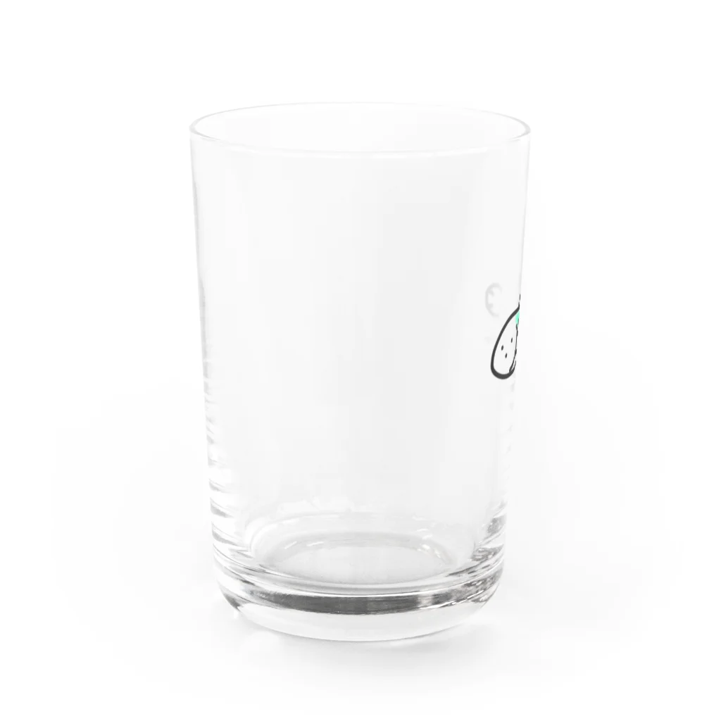 渓流の魚たちのやまめ　ちゃん Water Glass :left