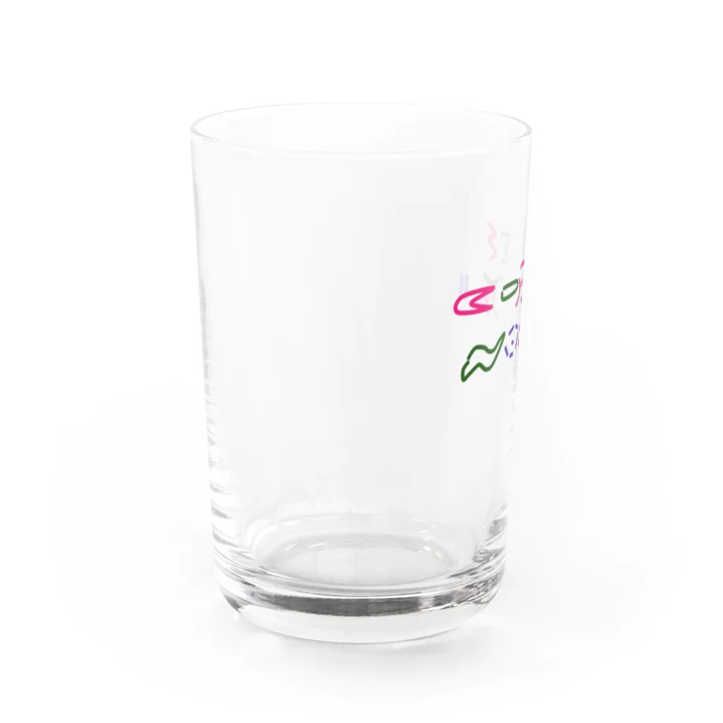 pppのゆがむ！ コーヒーのみたい  Water Glass :left