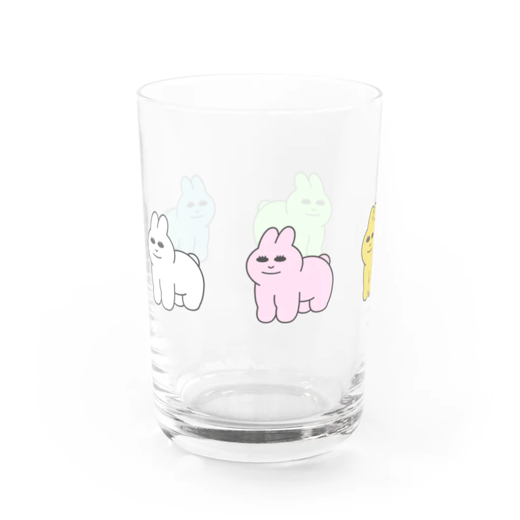 babumiのbabumi usagi Water Glass :left