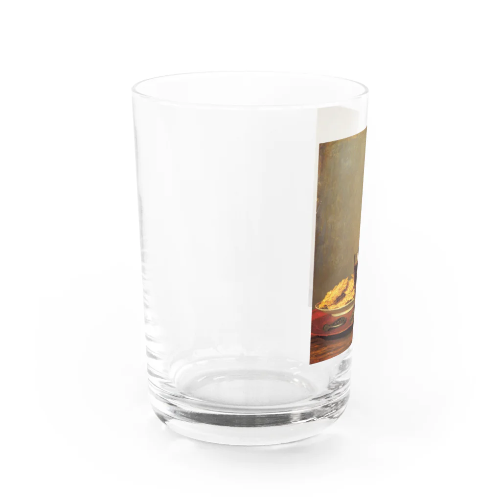 世界の絵画アートグッズのアルベール・アンカーの静物画 Water Glass :left