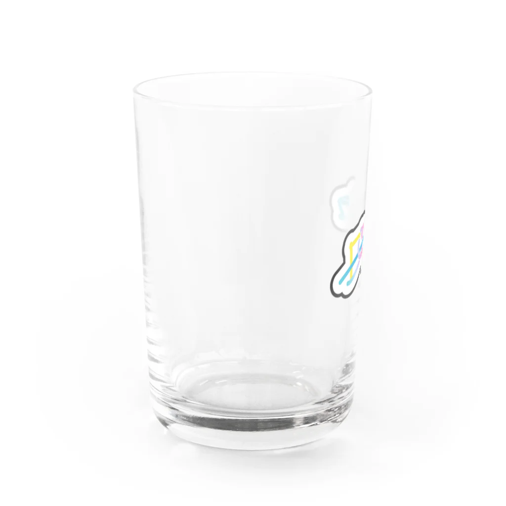 GoRakuのElsel　サインロゴ Water Glass :left