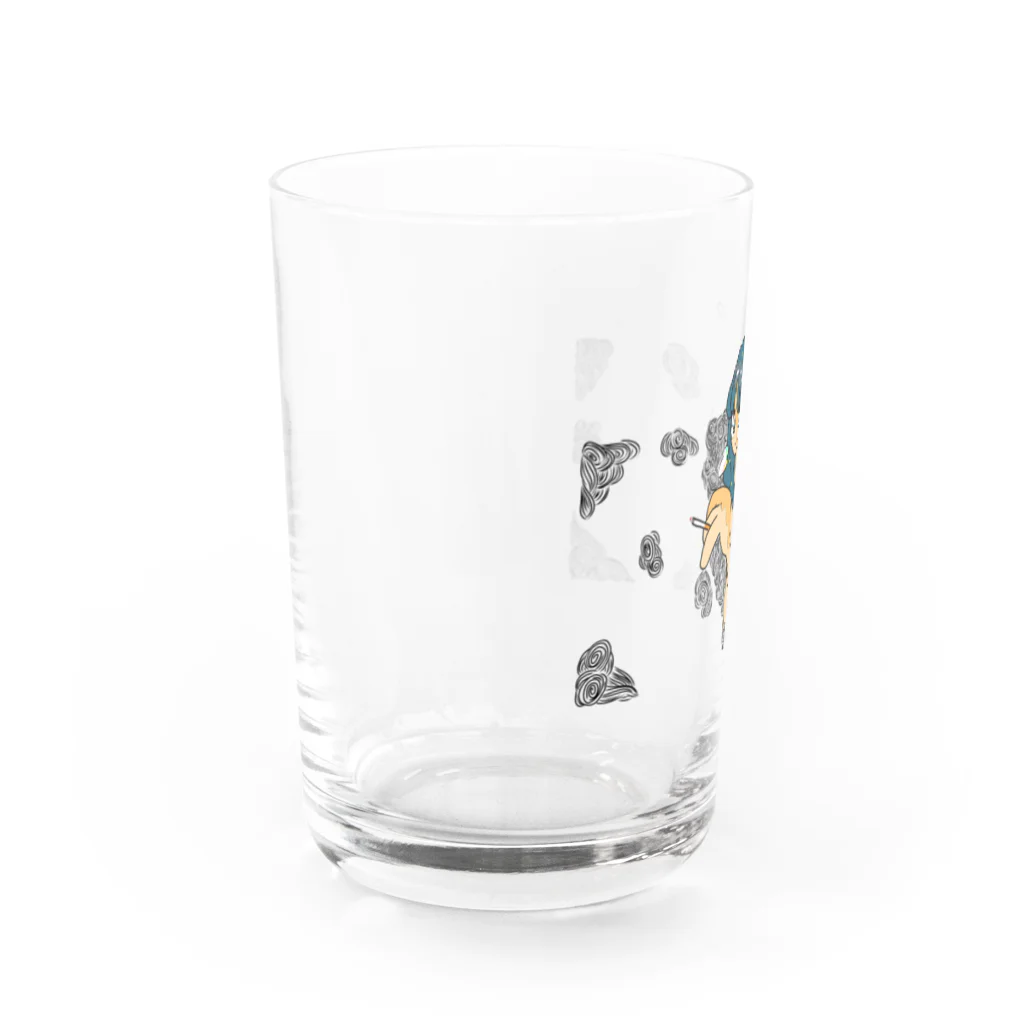 加護志音の枠にハマったフリもろくにできないくせに中身もスカスカ！！ Water Glass :left