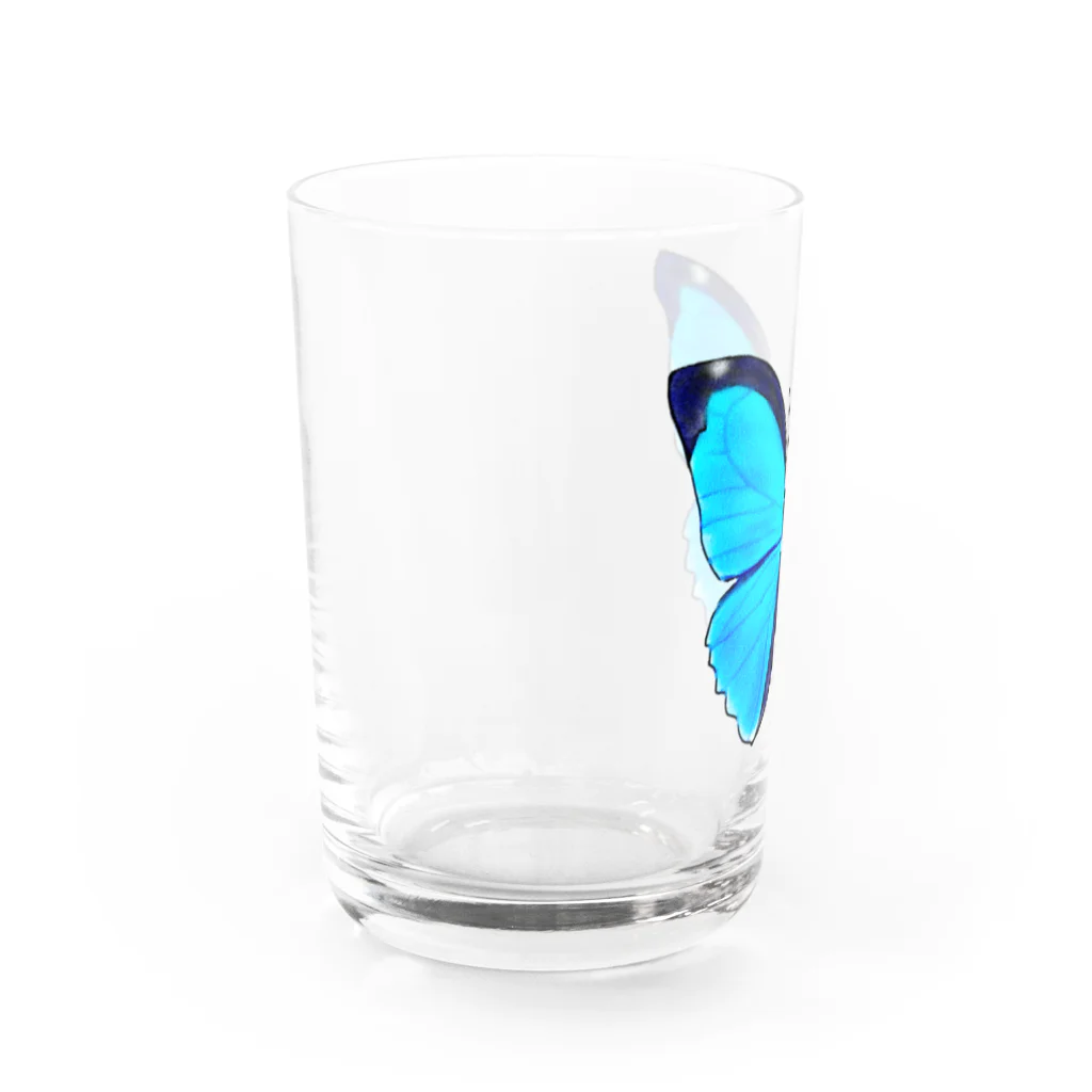 LalaHangeulのモルフォ蝶 Water Glass :left