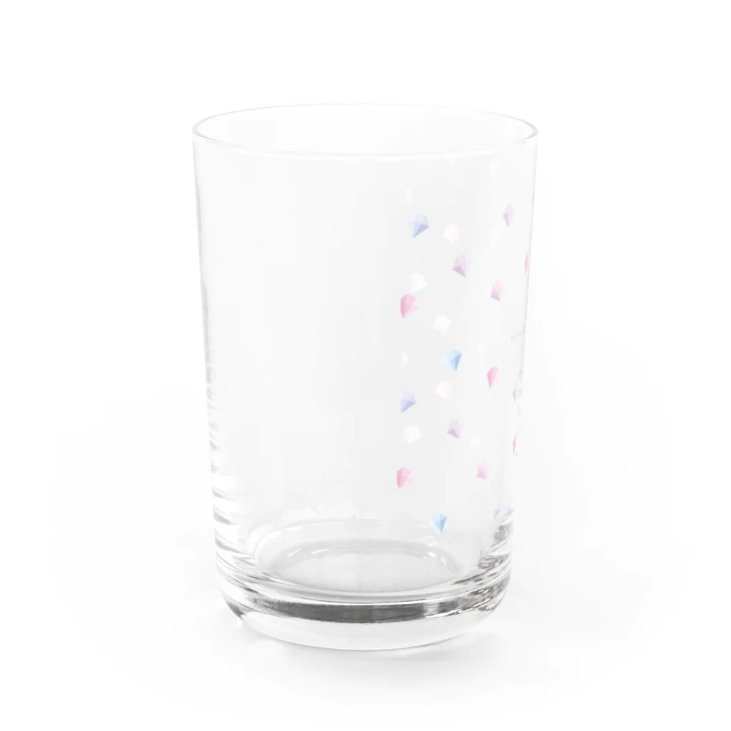 tomeiの透明_宝石柄 Water Glass :left