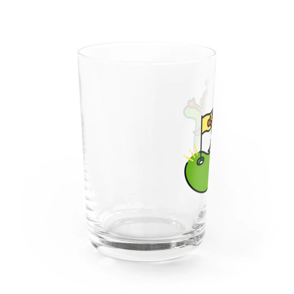 8anna storeのバナナサル DE ゴルフ Water Glass :left