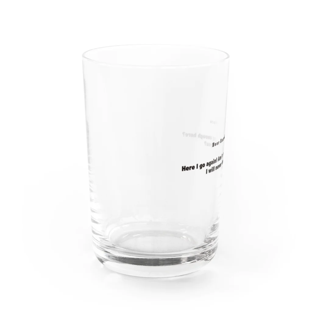 びーるのみたい。webshopの酒畜遊撃隊 Beer Guerrilla Warfare Water Glass :left