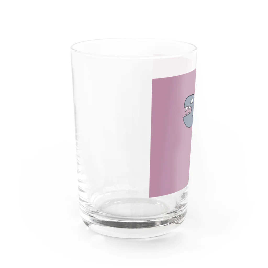 ゆるゆるいらすとのゆるいサメ Water Glass :left