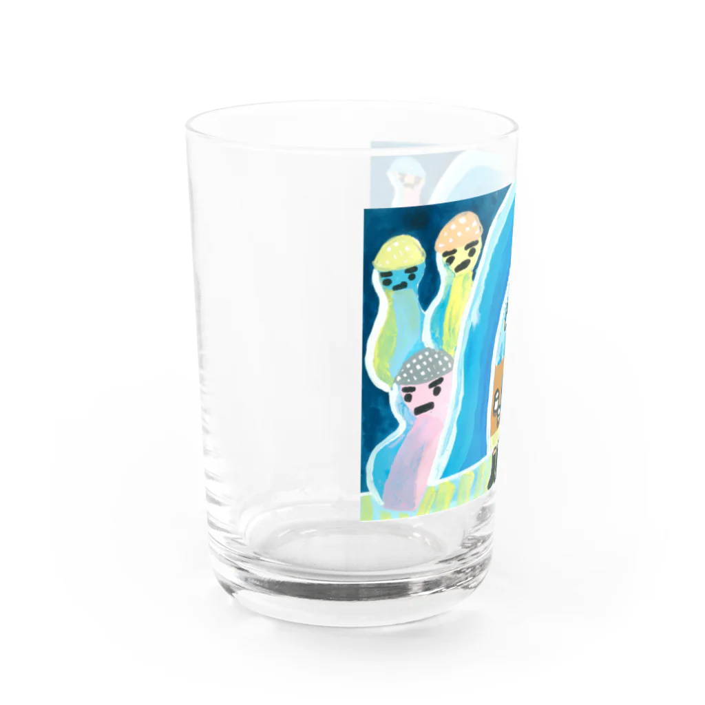 futaba_npoの青いかまくら Water Glass :left