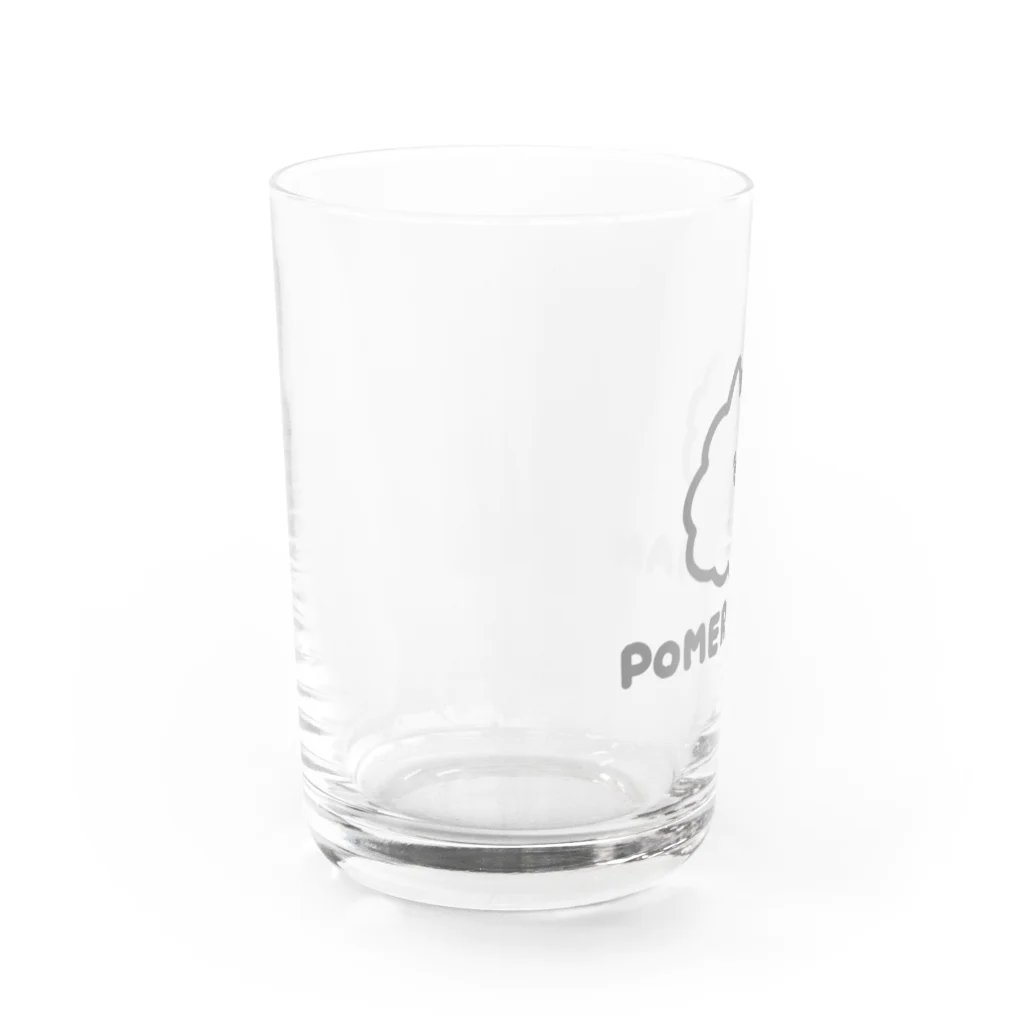 ナポリのSUZURIのPOMERANIAN Water Glass :left