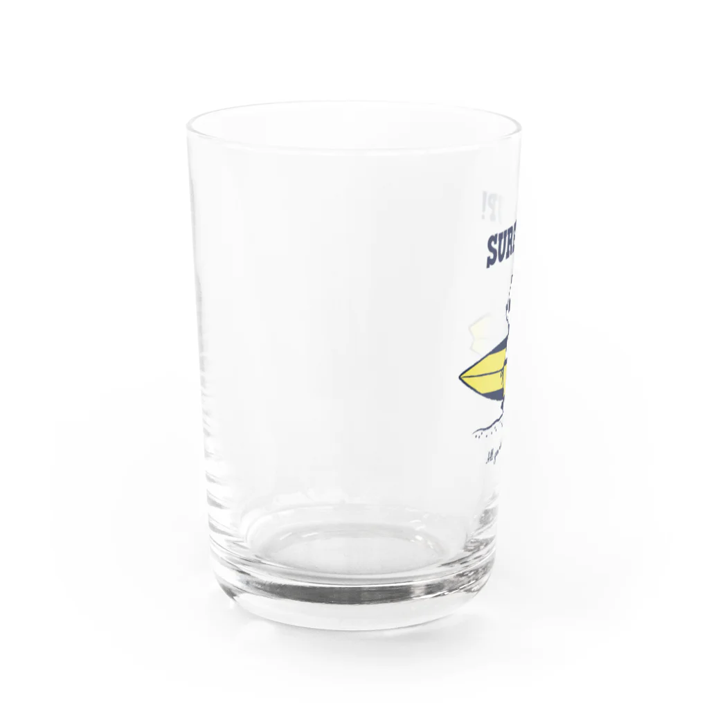 キッチュのSURF'S UP！パンダ Water Glass :left