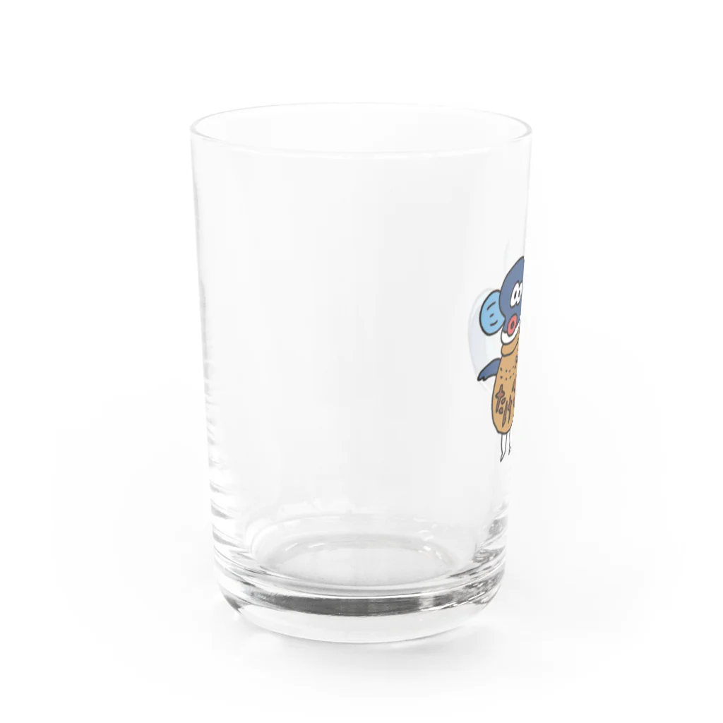 うなぎのたけつねのたけつね半鰻人 Water Glass :left