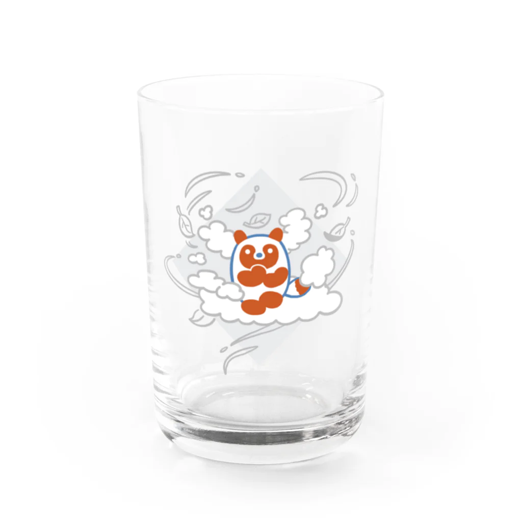 cool8_tkの変身たぬき Water Glass :left